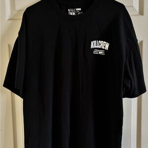 Mens Kill Crew Classic Black Tee size XL